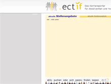 Tablet Screenshot of ectif.com